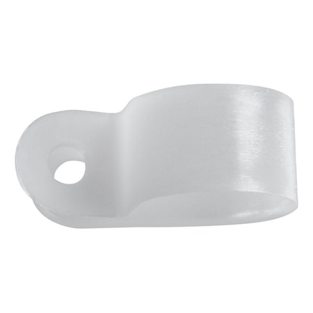 Jandorf Cable Clamp, Nylon, 5/8 in Bundle Dia., Natural 61470